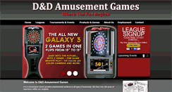 Desktop Screenshot of ddamusement.com